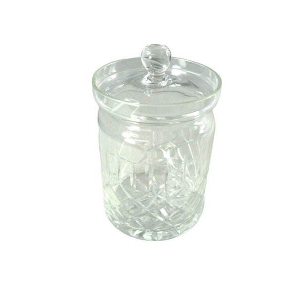 Crystal Clear Glass Jar With Lid & Spoon Notch For Sugar Honey Jam & More - Picture 6 of 9